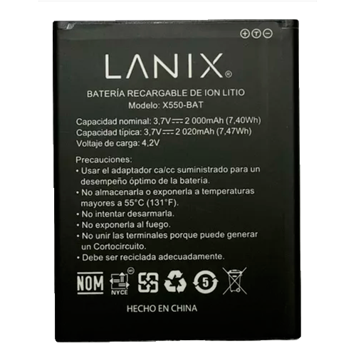 bateria Lanix X550